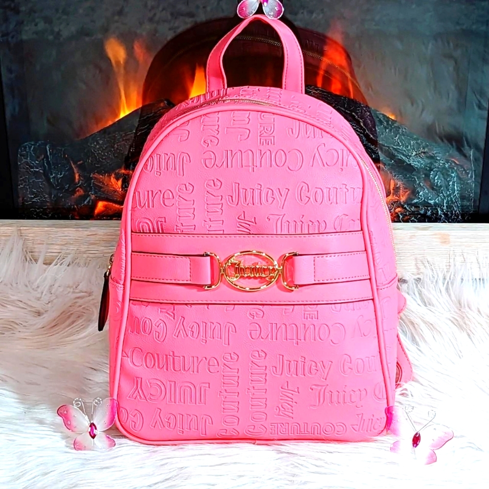 Juicy Couture Pink lemonade backpack NWT